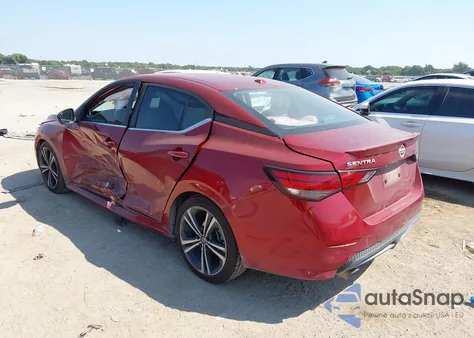 2021 Nissan Sentra Sr z USA, uszkodzony, nr VIN 3N1AB8DV8MY257523